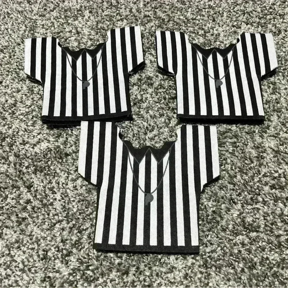 Referee Outfit Shaped Drink Holders Set Of 3 - Picture 1 of 2